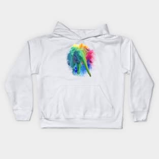 Colorful Elephant Zoo Kids Hoodie